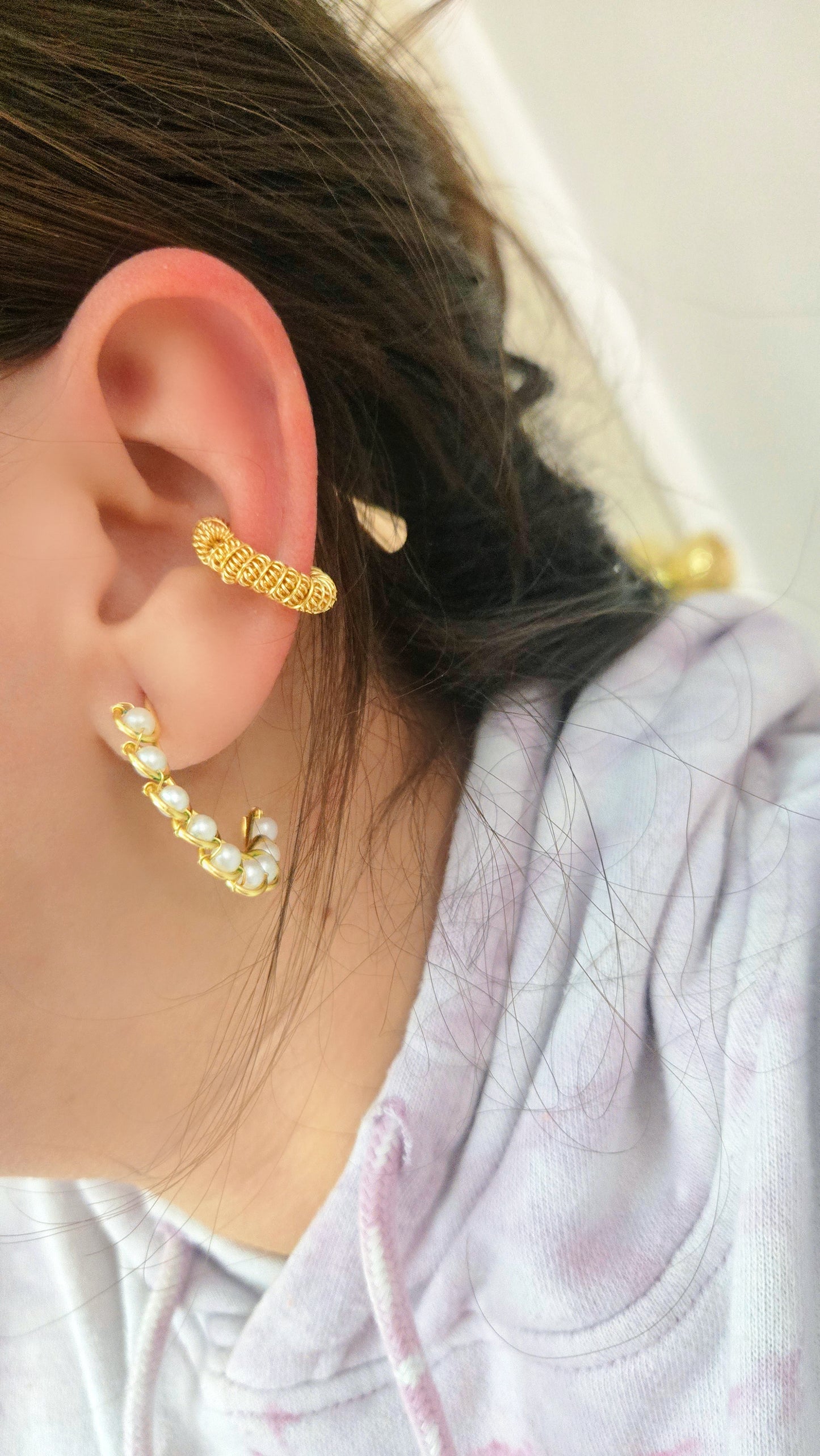 Ear Cuff Golden Dream